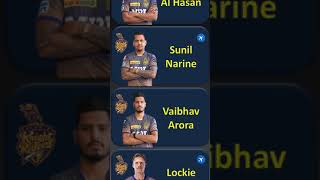 IPL 2021 Kolkata Knight Riders Squad | KKR IPL 2021 UAE