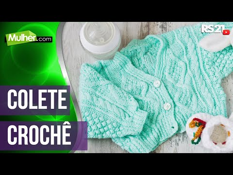 Aprenda a fazer Colete para o inverno | Mulher.com | 25/02/2013 | Colete parte 1 | @RedeSeculo21