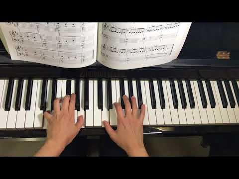 Evening Chimes - Michael Aaron Piano Course Lessons Grade 1 P.48