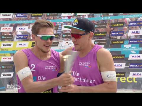 Das Männer-Finale aus Fehmarn 2019 - Die Techniker Beach Tour