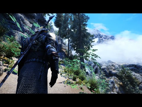 Skyrim SE ► PHOTOREALISTIC Modded Graphics Gameplay! | Graphics Mods List