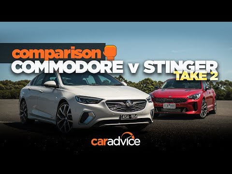 2018 Kia Stinger v NEW 2018 Holden Commodore VXR (Opel Insignia) comparison