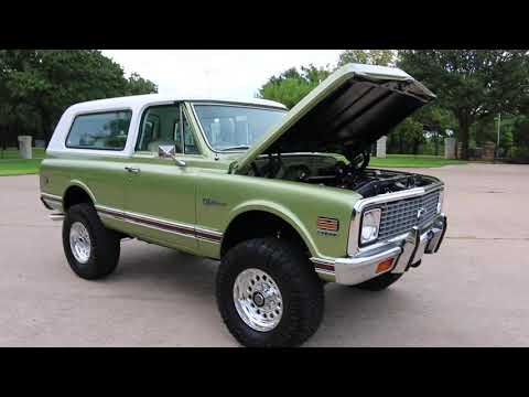 1972 Chevy K-5 Blazer, LS 6.0, Vintage A/C, 4 speed automatic, 35' tires
