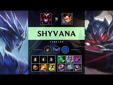 Shyvana Jungle vs Xin Zhao - EUW Diamond Patch 25.14
