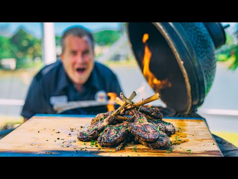 Lamb Lollipops Recipe | How to Make Garlic & Rosemary Lamb Chops On the Grill | Mothers Day Recipe