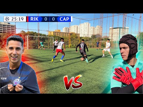 RIKINHO FC: THE BIG GAME AGAINST THE HELMET GOALKEEPER TEAM! (EP.18) ‹ Rikinho ›