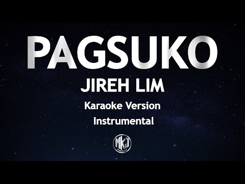 Pagsuko Jireh Lim Karaoke Version High Quality Instrumental