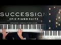 Succession (HBO Series) - Epic Piano Suite | Katherine Cordova | Piano Tutorial | Piano Cover