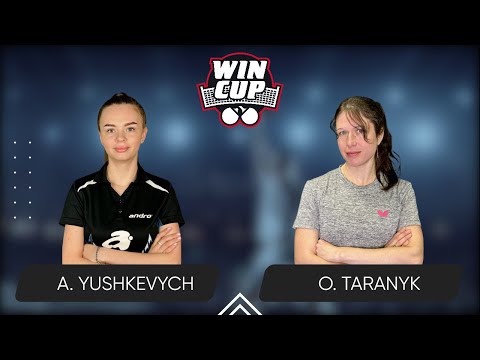 11:00 Anastasiia Yushkevich - Olena Taranyk 21.03.2025 WINCUP Women Professional. Table 1