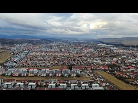 Floresti de-a latul, vazut de sus