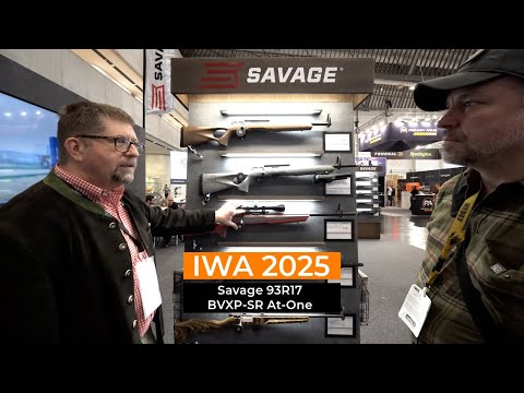 IWA 2025: Die Savage 93R17 BVXP-SR At-One | 17 HMR Bolt-Action