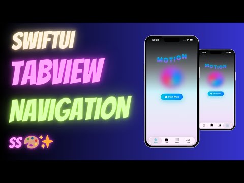 📱 SwiftUI TabView Navigation - Modern Tab Bar Interface