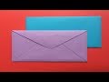 How To Make A Paper Envelope How To Make An Easy Origami Envelope