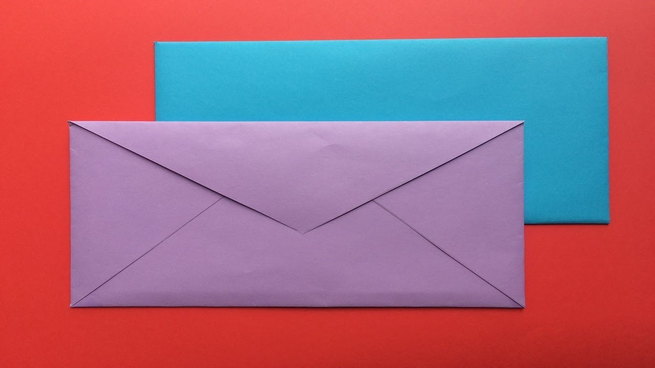 How to make a paper envelope | How to Make an Easy Origami Envelope