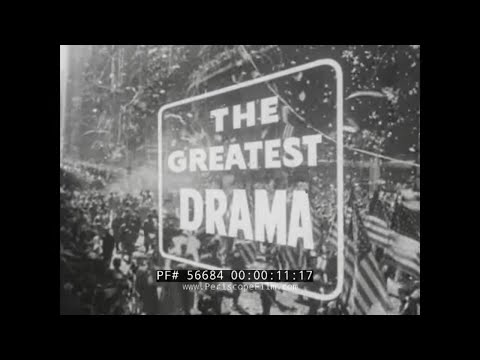 " THE GREATEST DRAMA: THE IRON COMMANDER "   PROFILE OF GEN. JOHN J. PERSHING  WORLD WAR I  56684