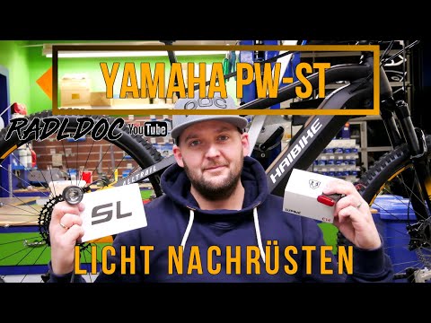 Licht nachrüsten Haibike AllTrail 6 / Yamaha PW ST Motor