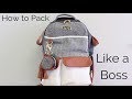 How to Pack, LIKE A BOSS! | Itzy Ritzy Boss Diaper Bag Backpack (Coffee & Cream)