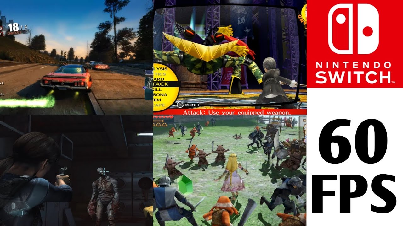 TOP 50 BEST 60FPS SWITCH GAMES [GAMES THAT RUN AT 60FPS]