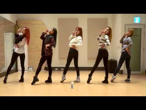 EXID 'Hot Pink' mirrored Dance Practice