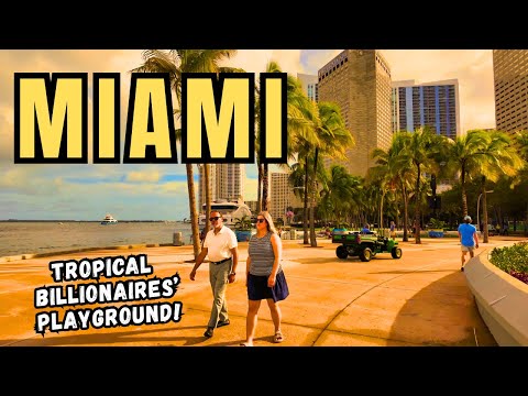 Exploring DOWNTOWN MIAMI | Tropical Billionaires' Playground FULL TOUR!