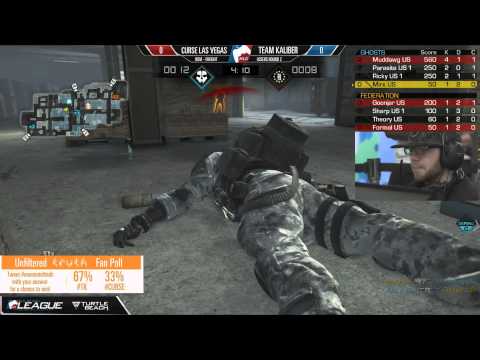 Team Kaliber vs Curse LV - Game 1 - Part 1 - LR1 - PAX East CoD Season 1 Playoffs