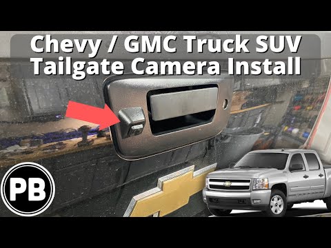 2007 - 2014 Chevy GMC Truck Tailgate Camera Install