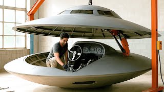 Man Builds DIY UFO Boat with Car Engine | Start to Finish by ‪@Mr_Ho‬