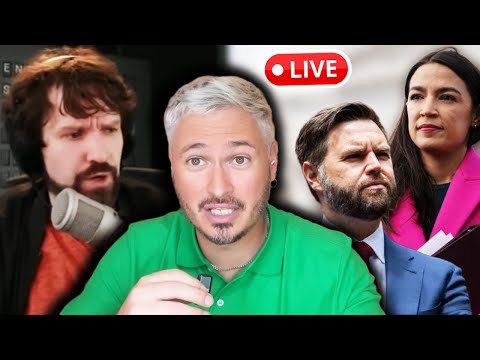 Kyle Kulinski GOES OFF on Destiny After Getting CALLED OUT / JD Vance NOT RUNNING Says Report