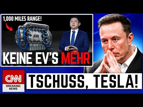 BYD-Chef enthüllt neuen Wasserstoffmotor – das Ende der E-Autos beginnt jetzt!