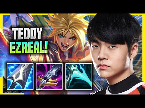 TEDDY IS A GOD WITH EZREAL! - KDF Teddy Plays Ezreal ADC vs Jhin! | Season 2022
