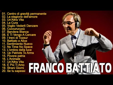 Le Canzoni più belle di Franco Battiato - Franco Battiato Canzoni Famose - Franco Battiato Canzone