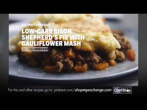 Low-Carb Shepherd's Pie With Cauliflower Mash