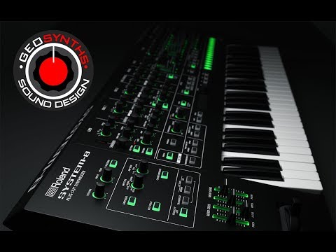 GEOSynths Live Stream - Roland System 8 - FM Sound Creation