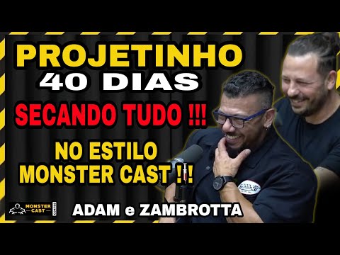 HOW TO GET LEAN IN 40 DAYS BY SPEEDING UP EVERYTHING FOR SUMMER! | ADAM ABBAS and ZAMBROTTA