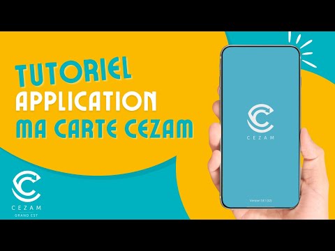 Tutoriel vidéo de l'application Ma Carte Cezam