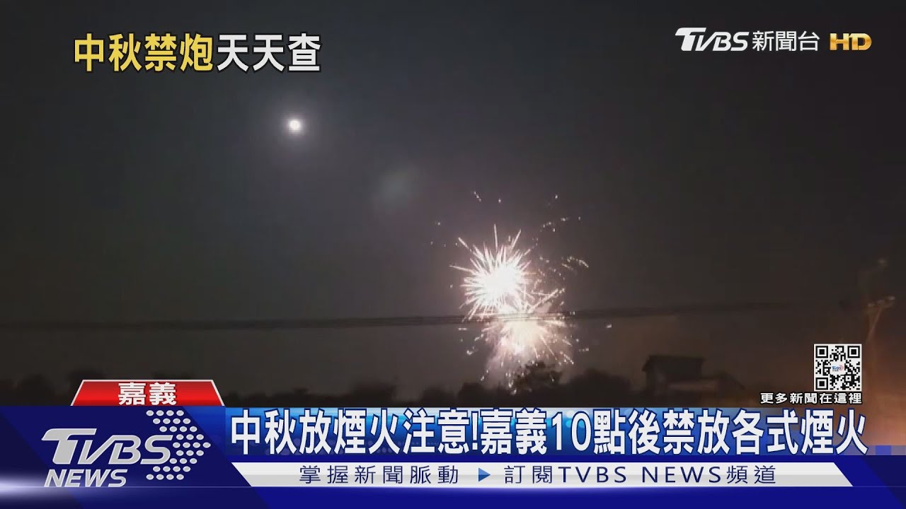 中秋煙火別亂放! 男大生揪友半夜放炮慘罰3萬