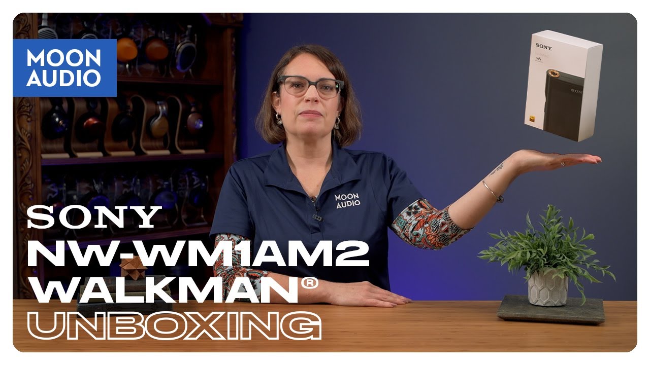 Sony NW-WM1AM2 Walkman Digital Media Player Unboxing & Overview | Moon Audio