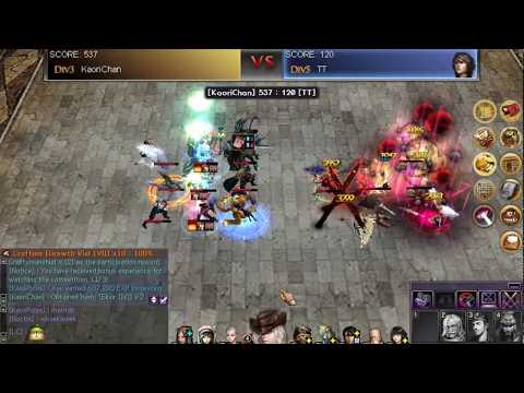 KaoriChan (Bow) vs TT (Spear) - SemiFinal Weekly Championship part 2 Atlantica Online 2017 09 23