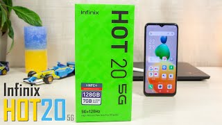 Infinix Hot 20 5G 4/128GB Space Blue - відео 1