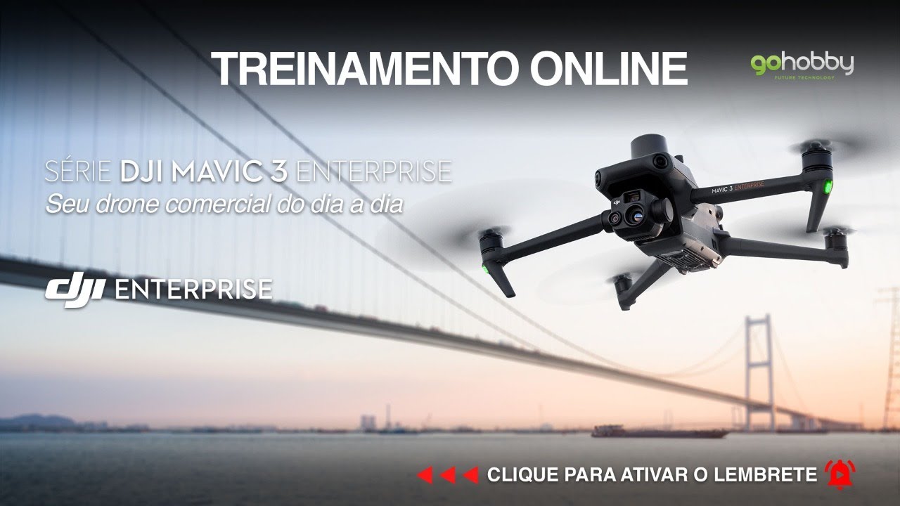 Treinamento Online - Série DJI Mavic 3 Enterprise