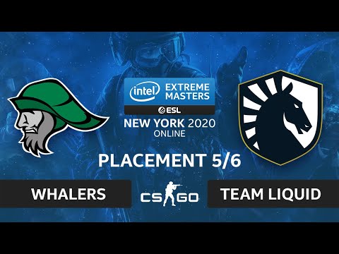 CS:GO - Whalers vs. Team Liquid [Inferno] Map 1 - IEM New York 2020 - Placement 5/6 - NA