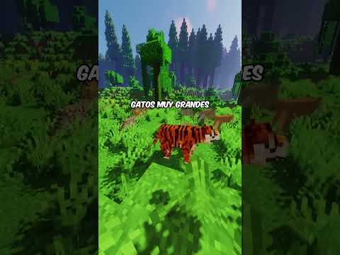 Unleash the Jungle in Minecraft! 🦁 #shorts #mods