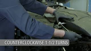 HOLLAND FW70 Fifth Wheel Lock Adjustment Procedures