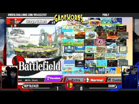 Reptile1425 (Roy) Vs. Khan (Roy, Mario) - Pool F