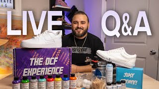 Ask Me Anything Custom Sneaker Livestream!