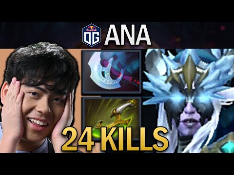 Drow Ranger Dota 2 Gameplay : OG.Ana with 24 Kills and Swift Blink #dota #dota2