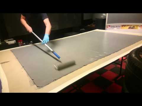 How simply repainting the old movie screen within 5 minutes