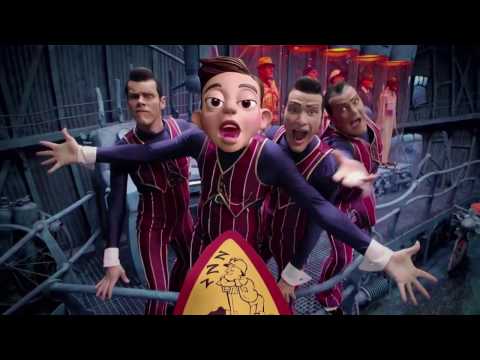 We Are Number One but it's mashed up with The Mine Song