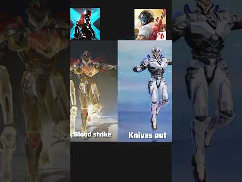 Blood strike and knives out same same no difference 😄 #bloodstrike #bloodstrikemobile #gaming