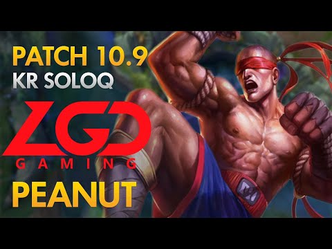 LGD Gaming Peanut - Jungle: Lee Sin vs Trundle - KDA 15/2/12